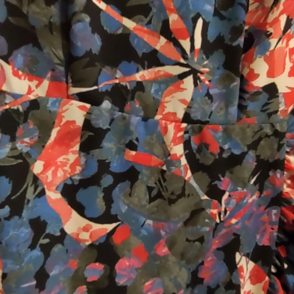 Short-sleeved floral dress by Aqua. XS. - Picture 2 of 7